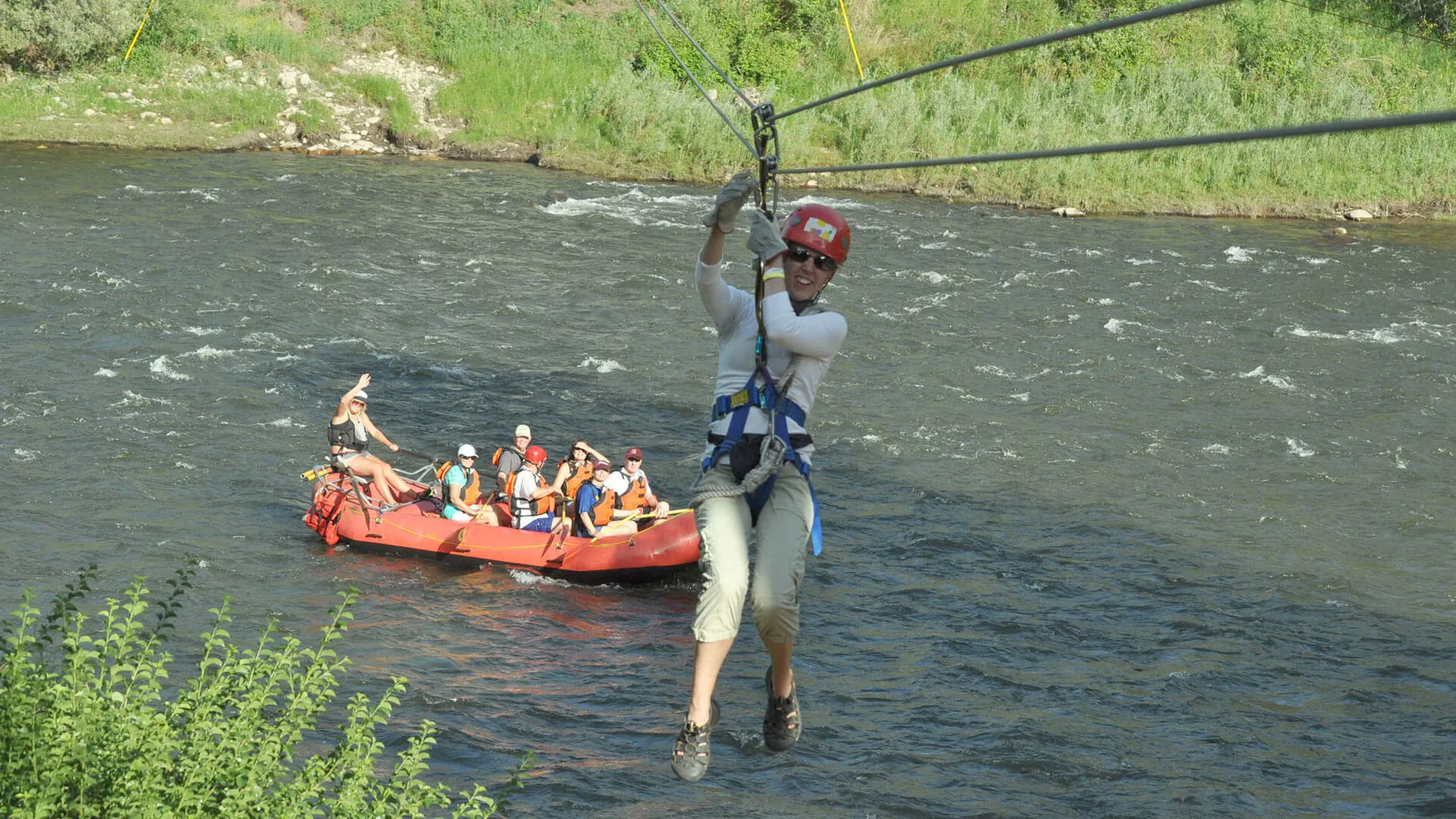  Rafting and Zipline Tour  