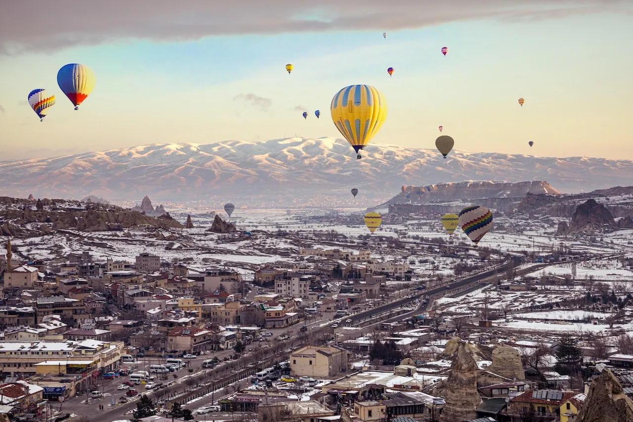 Hot air Balloon + Pamukkale Tour from Side